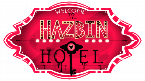 Logo de Hazbin Hotel en 2018