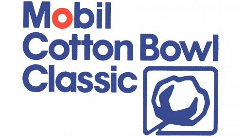 Logo de Mobil Cotton Bowl Classic en 1989