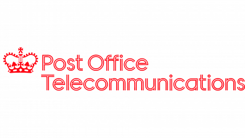 Logo de Post Office Telecommunications en 1975
