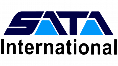 Logo de SATA Internacional en 1998