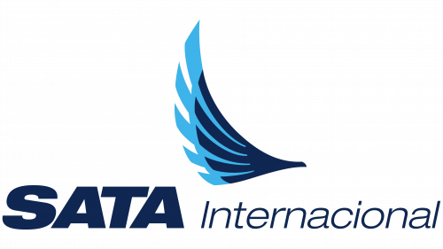 Logo de SATA Internacional en 2002