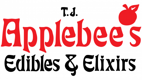 Logo de T.J. Applebee's Edibles & Elixirs en 1982