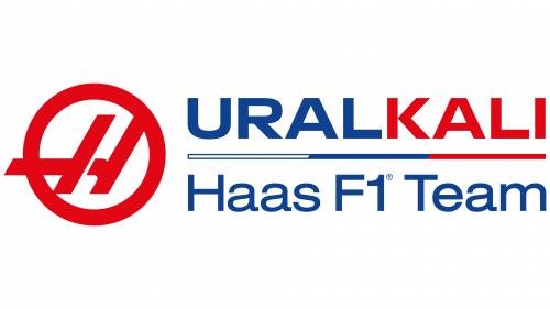 Logo de Uralkali Haas F1 Team en 2021
