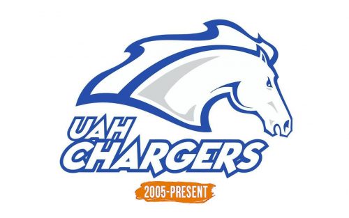 Histoire du logo de Alabama-Huntsville Chargers