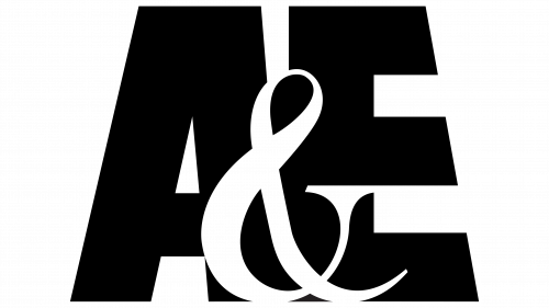 Logo de A&E en 1987
