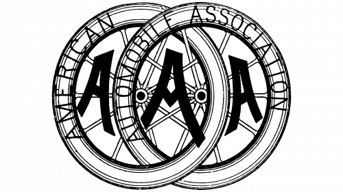 Logo de AAA en 1906