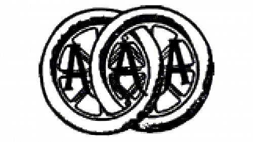 Logo de AAA en 1915