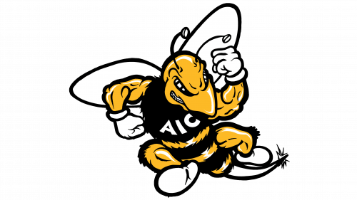 Logo de AIC Yellow Jackets 2001-2008