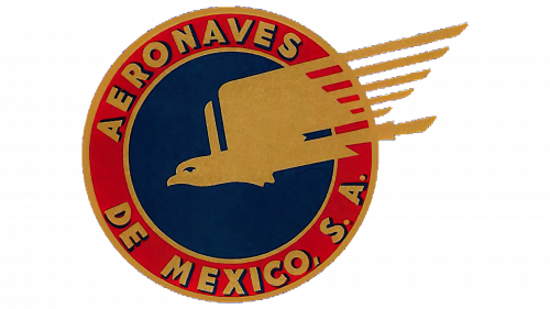 Logo de Aeronaves de México en 1953