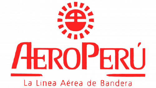 Logo de Aeroperu en 1985