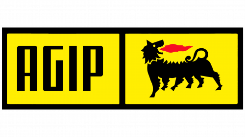 Logo de Agip en 1957