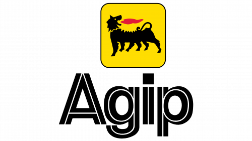Logo de Agip en 1971