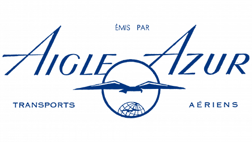Logo de Aigle Azur des années 1950