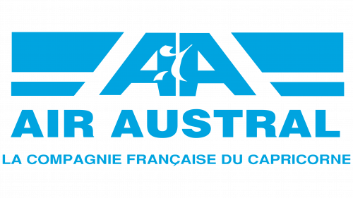 Logo de Air Austral en 1990