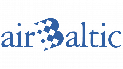 Logo de Air Baltic en 1995
