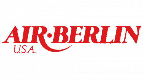 Logo de Air Berlin USA dans les années 1980