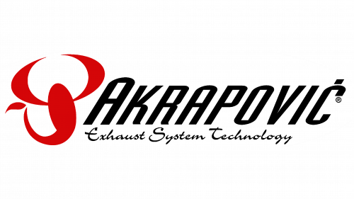 Logo de Akrapovič en 1990