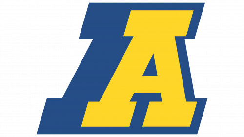 Logo de Akron Zips en 1995