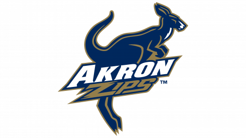 Logo de Akron Zips en 2002