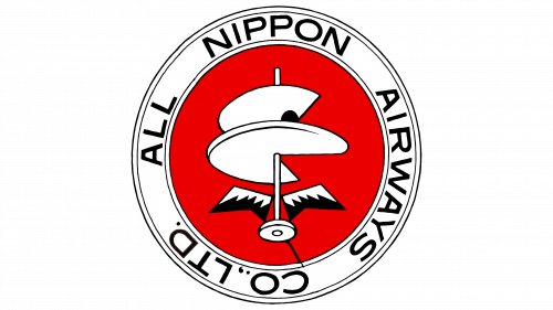 Logo de All Nippon Airways en 1958
