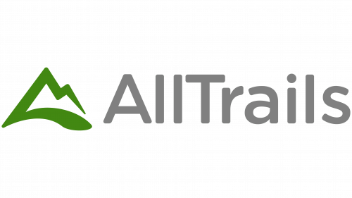 Logo de AllTrails en 2017