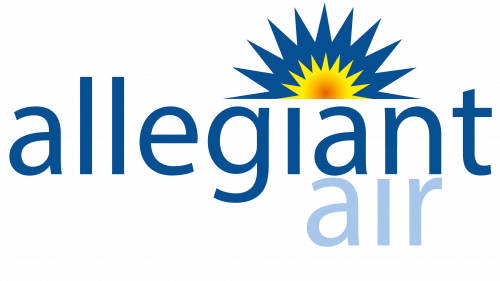 Logo de Allegiant Air en 2003