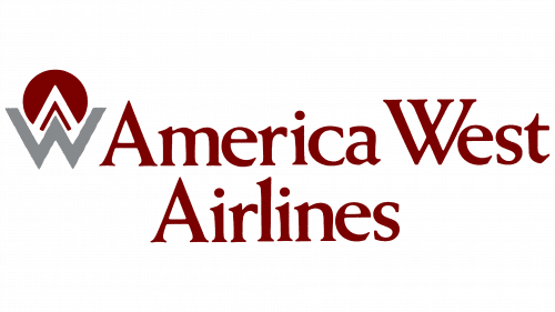 Logo de America West Airlines en 1983