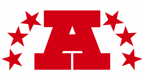 Logo de American Football Conference en 1970