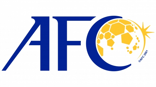 Logo de Asian Football Confederation en 2001