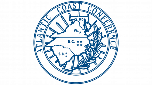 Logo de Atlantic Coast Conference en 1953