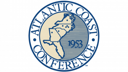 Logo de Atlantic Coast Conference en 1997