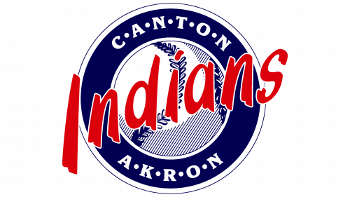 Logo de Canton-Akron Indians en 1989