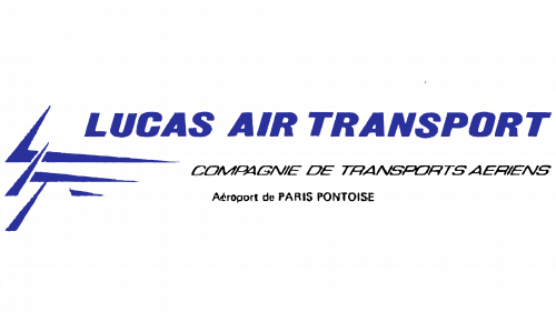 Logo de Lucas air Transport des années 1970