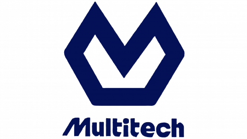Logo de Multitech en 1983