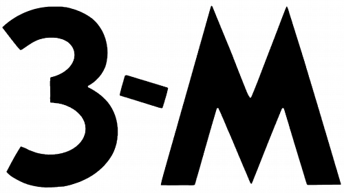 3-M Logo 1944 Logo de 3-M en 1944