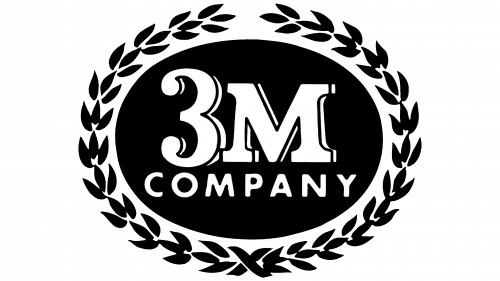 Logo de la société 3M 1955 Logo de 3M Company en 1955