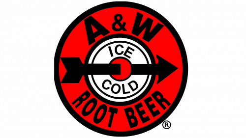 Logo de A&W Root Beer Restaurants en 1948