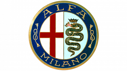 Logo de Alfa Milano 1910-1915