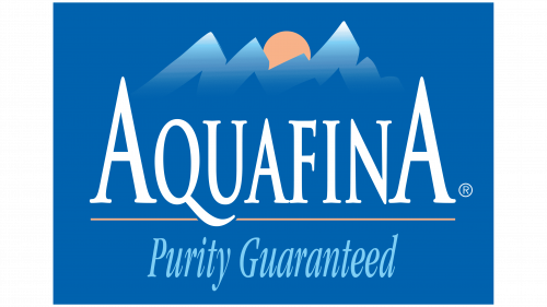 Logo de Aquafina en 1994