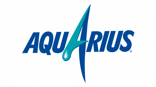 Logo de Aquarius (drink) en 1991