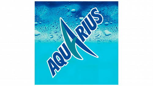 Logo de Aquarius (drink) en 2005