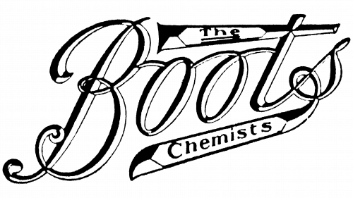 Logo de Boots en 1883