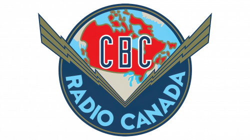 Logo de Canadian Broadcasting Corporation 1940-1958