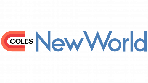 Logo de Coles New World en 1987