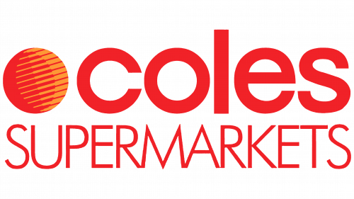 Logo de Coles Supermarkets en 1991