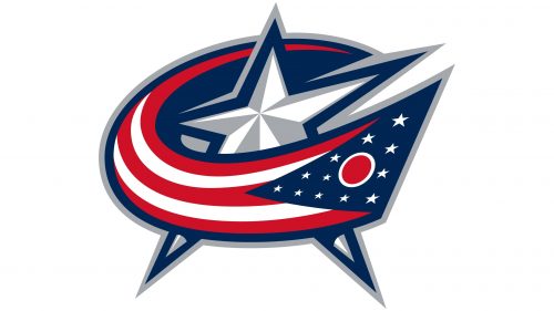 Logo de Columbus Blue Jackets depuis 2008