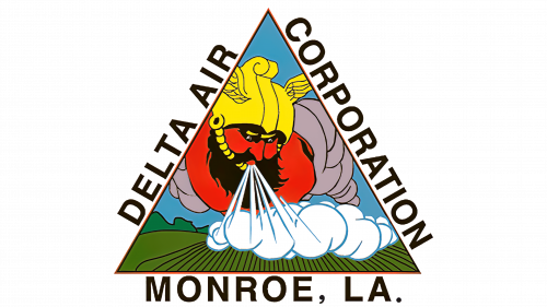 Logo de Delta Air Corporation 1930-1934