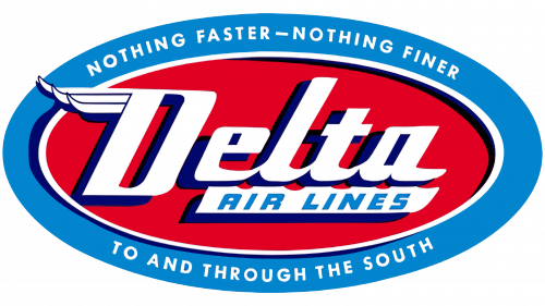 Logo de Delta Air Lines (Second era) 1955-1959