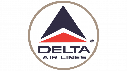 Logo de Delta Air Lines (Second era) 1963-1993