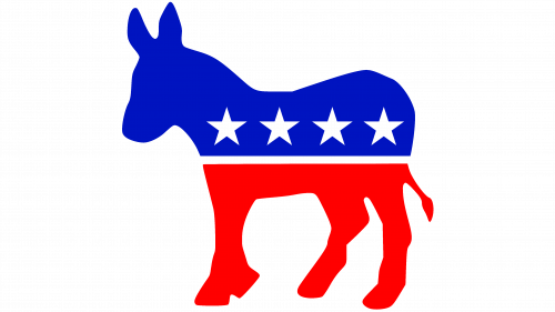 Logo de Democratic Party dans les années 1960